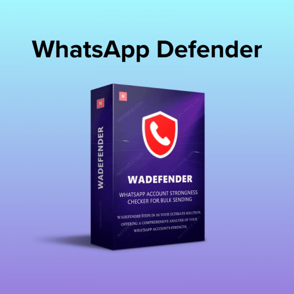 WaDefender - WhatsApp Account Strongness Checker for bulk sending